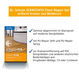 Dr. Schutz Scratchfix, vinyl floor repair kit, scratch removal for vinyl and PVC, against scratches and white breakage