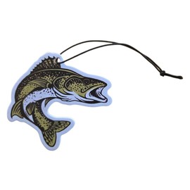 ThatsRad Car Air Freshener Duck Fly Fishing Fish Hunting (One Size, Walleye/Ocean Scent)