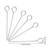 HONBAY 30PCS Stainless Steel Barbecue Skewers Roast Goose Needles Turkey