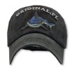 WHITE FANG CA225 Men's Vintage Damaged Cap Shark Shark Funny