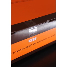 Easy Peel Seal (1.6 x 0.6 inches (40 x 15 mm), No Partial Glue) (500 Sheets) [50 Sheets (10 Sheets Per Sheet)] Made in Japan