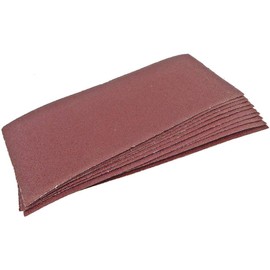 Sanding Sheet 93 x 230 mm Grit 80 (PK10) | Abrasive Aluminum Oxide Paper Tools 10 Pack - FS93080