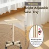 Salon Tray, Champagne Gold Salon Rolling Trays, Tattoo Service Trays
