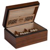Humidor Supreme Dane, Medium Desktop Humidor, 56-100 Cigar Capacity, Rosewood