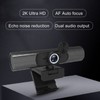 PC Webcam with Microphone 2K 30 Frame Auto Focus FHD
