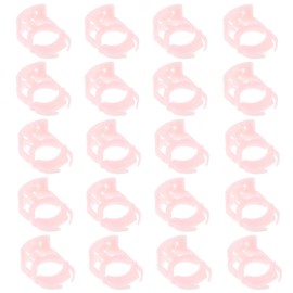 SG Store 20PCS Car Fuel Line Retaining Clips 7L3Z9S317B Plastic Pipe Guide Fastener Clip Automotive Fuel Line Replacement Parts Pink