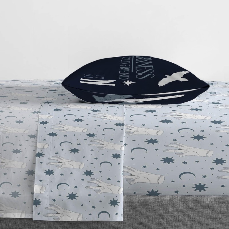 Jay Franco Wednesday Addams Twin Sheet Set - Super Soft