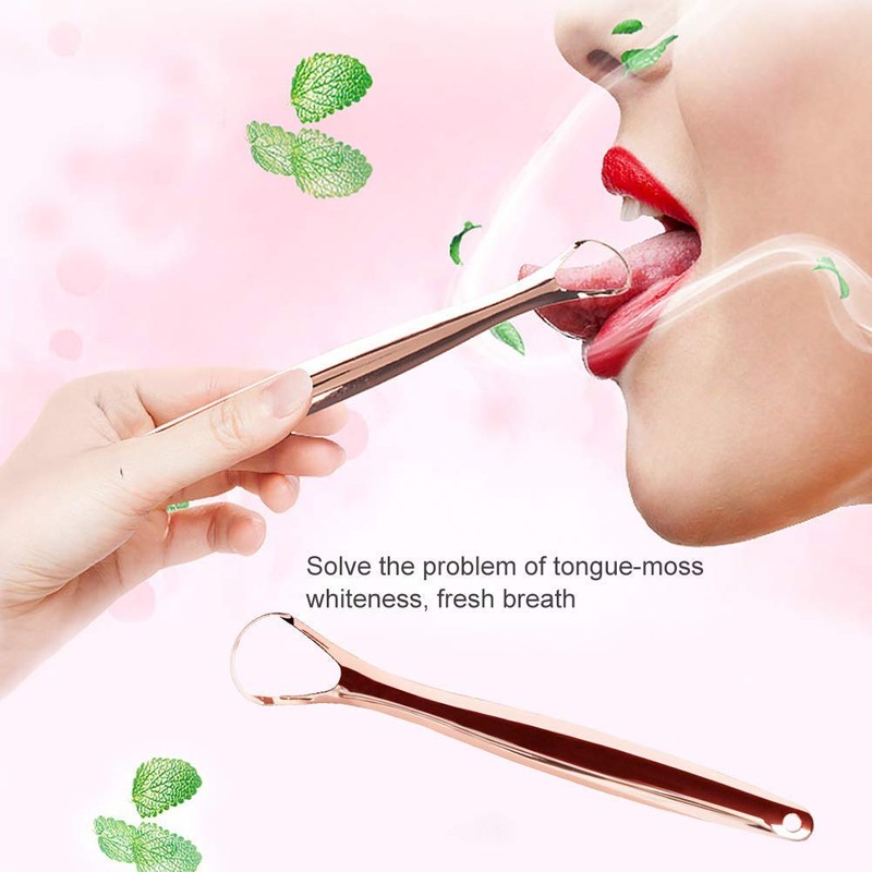 Pure Copper Tongue Scraper | Pure Copper Tongue Scraper Can