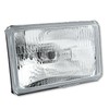 Octane Lighting 4X6 Halogen Semi Sealed Stock Glass H4 Headlight