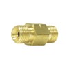 Uniweld HCC40 Brass Hose Coupling from"A" LH to"A" LH