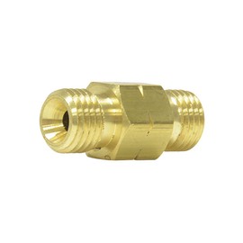 Uniweld HCC40 Brass Hose Coupling from"A" LH to"A" LH