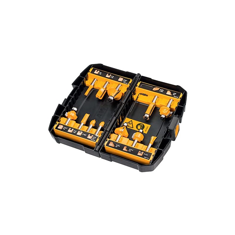 DeWalt DT90016-QZ Cutter Set, One Size, Set of 12 Pieces