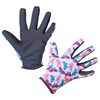 Joy Children's Gloves 8-11 Years Open Cuff Butterflies