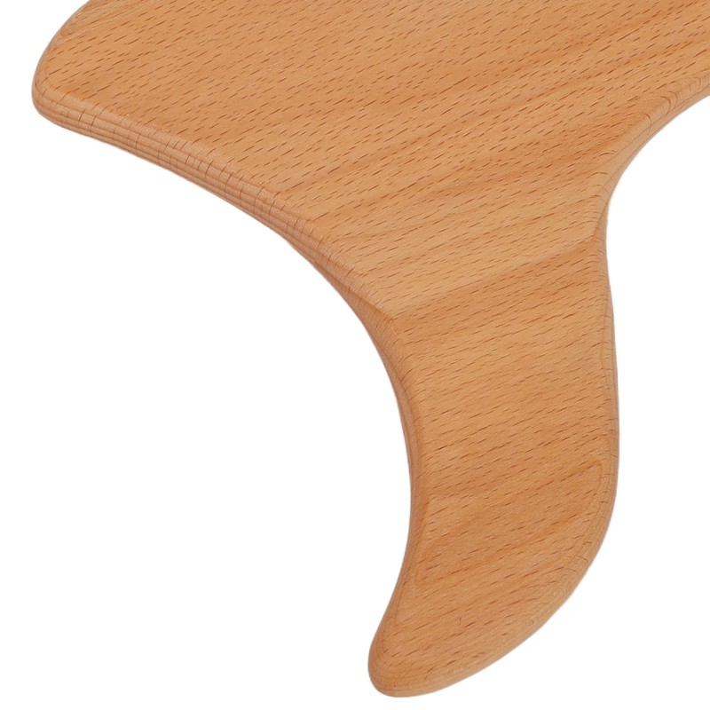 Gua Sha Board Men Women Wooden Ergonomic Muscle Relaxation Scraping