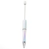 【P159】10pcs Opal Print Plastic Beadable Pen Bead Pens Ballpoint:_#14 Plum