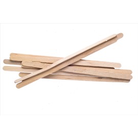 Tea Coffee Wooden Stirrers - TRULY 5.5"/140mm Birchwood Smooth Sticks - Ideal for Home or Workplace (50)