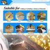 SH-5L6 Tungsten Carbide Burr Rotary Lengthened File Flame Shape Double