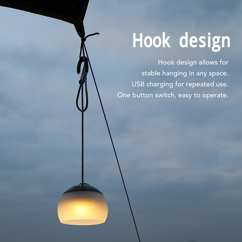 Camping Light USB Charging LED 3 Mode Warm White Lighting