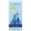 natracare Natracare Organic Cotton Tampons Regular Absorbency with Card Applicator,