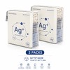 2 Pack Ag+ Silver Ion Vacuum Storage Bags, No Pump
