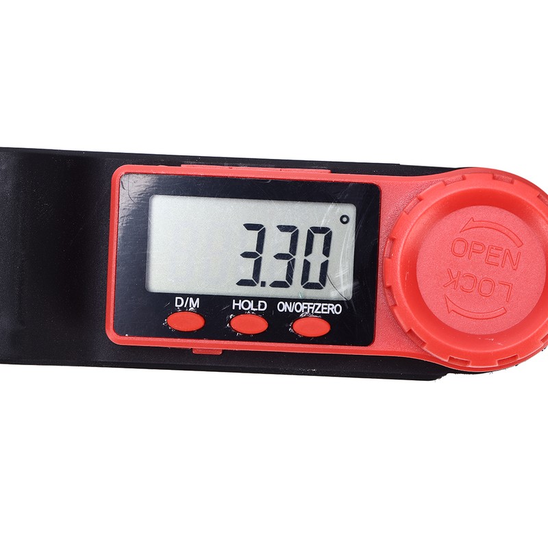 0‑200° Digital Display Angle Finder High Accuracy Electronic Spirit Level