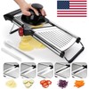 X Home Adjustable Mandoline Slicer Stainless Steel Vegetable Chopper Food