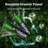 BEVIGOR AA Rechargeable Batetries 16 Pack, 2800 mAh High Capacity