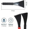 Victoper Ice Scraper for Car Windshield Scraper with Foam Handle