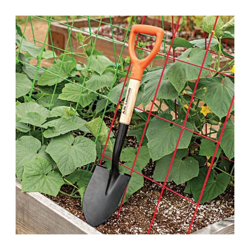 A.M. Leonard Floral Shovel (14-1/2-Inch D-Grip Handle)