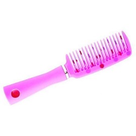 A Beautiful Pink Girls Saloon Hair Comb Hair Brush