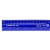 It's Academic Flexi Rulers, 12-inch Flexible Non-Breakable Ruler, 12-Pack, Blue