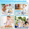 FCSONU Triple Balance Ladder Fishing Bead Game Toy Basket, Children