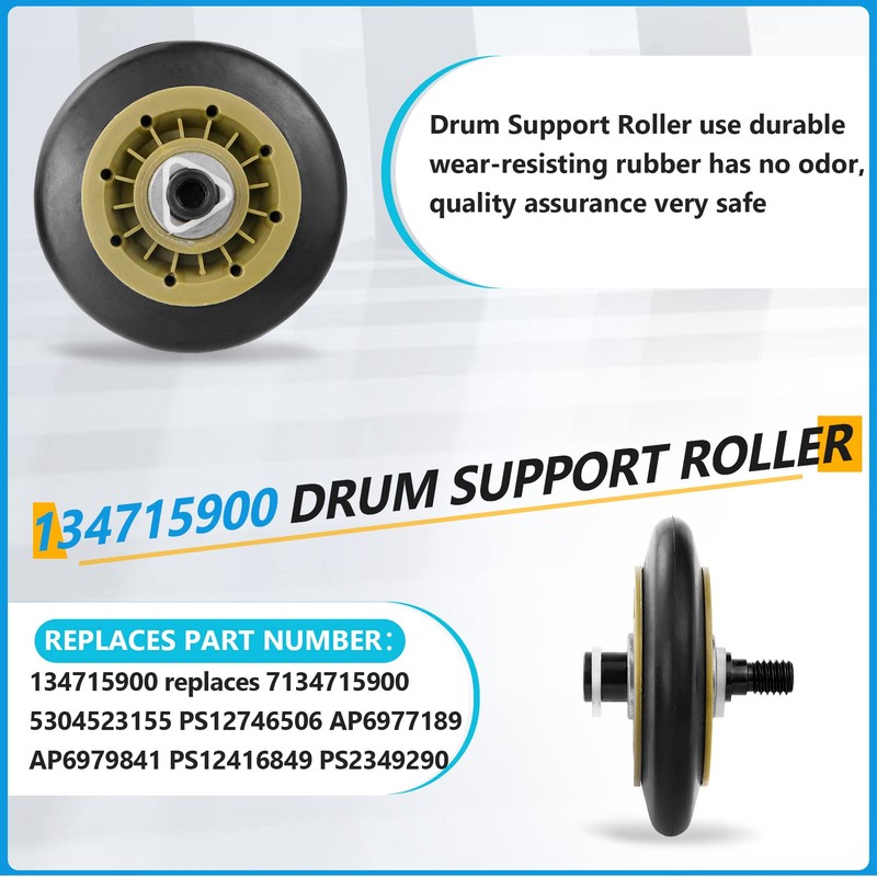 Casmer Dryer Repair Kit Compatible With electrolux Dryers Includes 137315300