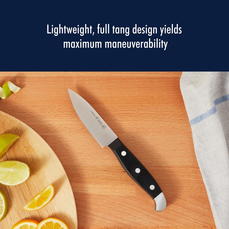 HENCKELS Statement Razor-Sharp 3-inch Compact Chef Knife, German Engineered Informed