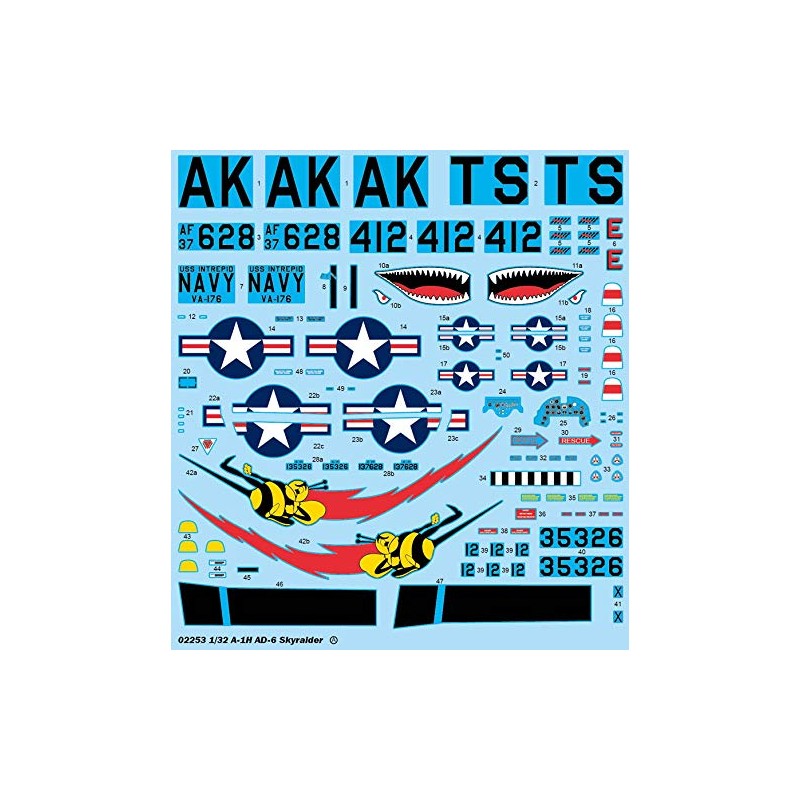 Trumpeter A-1H AD-6 Skyraider Model Kit