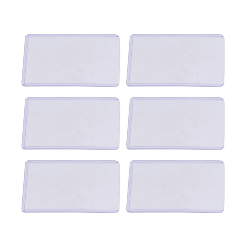 100pcs Regular Top Loaders Transparent Card Sleeves Collectible Card Top