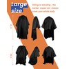 MoHern Barber Cape, 2PCS Waterproof Polyester Salon Hair Cutting Cape,