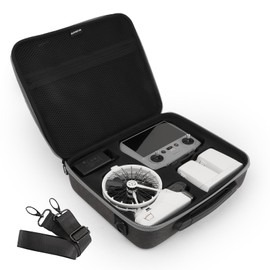 DJI FLIP Compatible Storage Case, Shockproof, Compatible with DJI RC 2/RC-N3 Transmitters, Storage Bag, Portable, Storage Shoulder Bag, Convenient to Carry, Full Protection, Dustproof, gray, All
