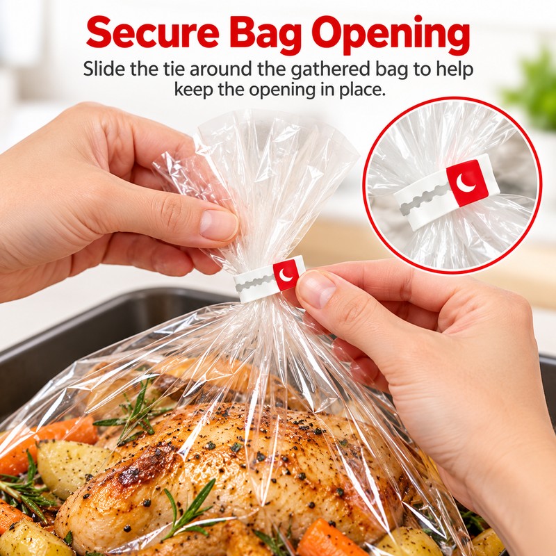 Heat-Resistant Cooking Bags for Roasting – Disposable Oven & Slow
