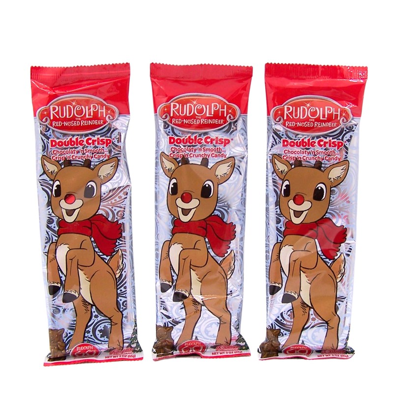 Palmer Holiday Raindeer Chocolate Candy Bar, Christmas Stocking Stuffer, Making