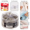 700pcs Paper Clips Assorted Sizes Large (700PCS)