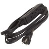 Woods 2611 8-Foot 3-Prong Indoor Extension Cord With 3 Outlets,