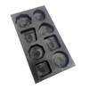 LLF 8-in-1 Graphite Casting Mold for Metal Refining, Scrap Gold