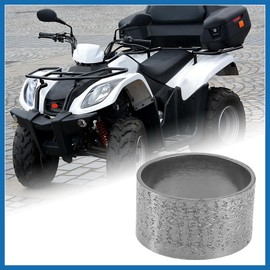 A ABSOPRO ATV Exhaust Muffler Silencer Pipe Gasket Replacement for Yamaha Rhino 660 2004-2007 Item Replacement