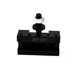 Timunr 1Pcs AXA 250-101T Quick Change Tool Post Holder Facing Lathe Tool Post Holder