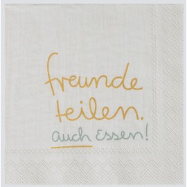 Räder Cocktail napkin friends share food