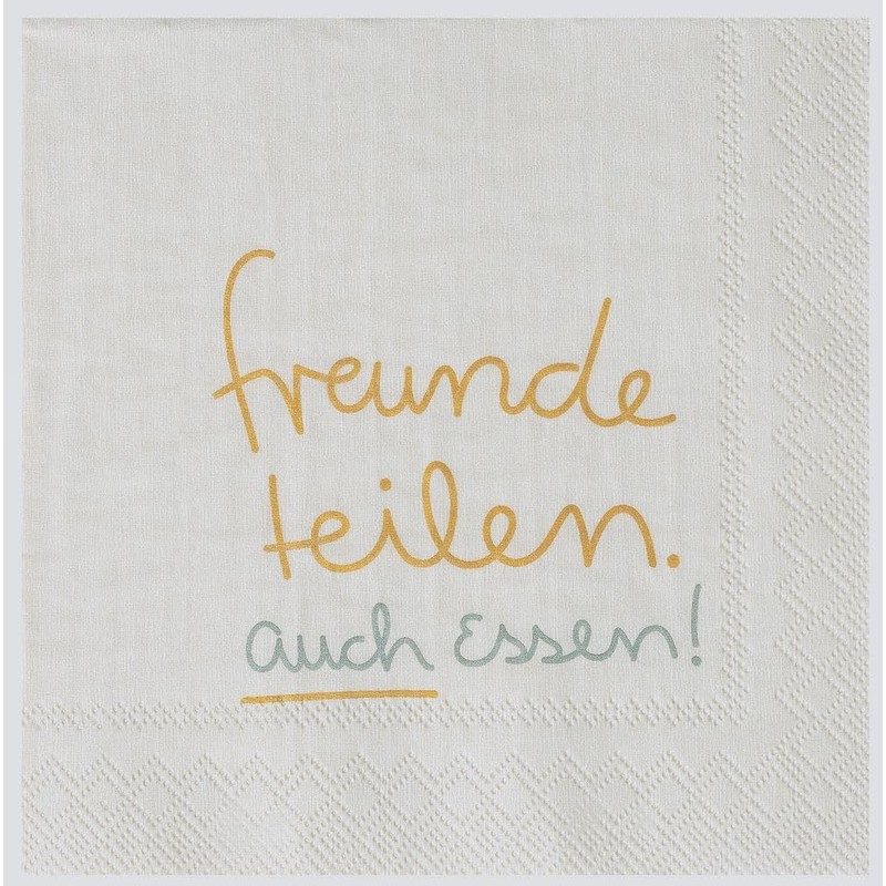 Räder Cocktail napkin friends share food