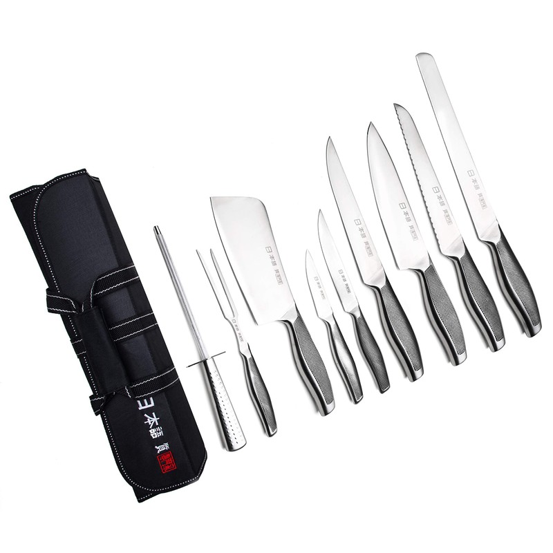 Ross Henery Professional Japanese Style Premium Stainless Steel 9 Piece