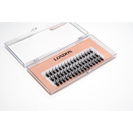 London Lash Co Anime – Spiked and Wispy Eyelash Extensions | Bold and Defined C Curl & D Curl Lash Trays for Professional Lash Artists | Black, Mixed Lengths (D Curl)