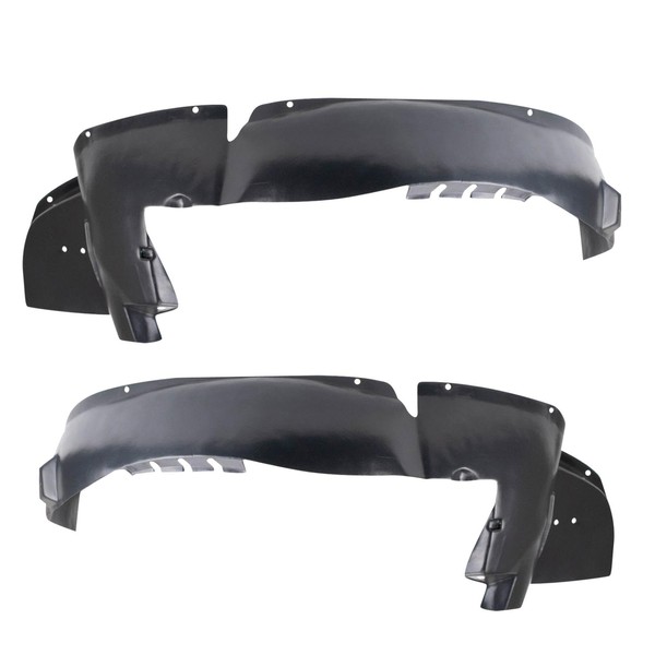 TRQ TRQ Front Inner Fender Liner Set Compatible with 2002-2007